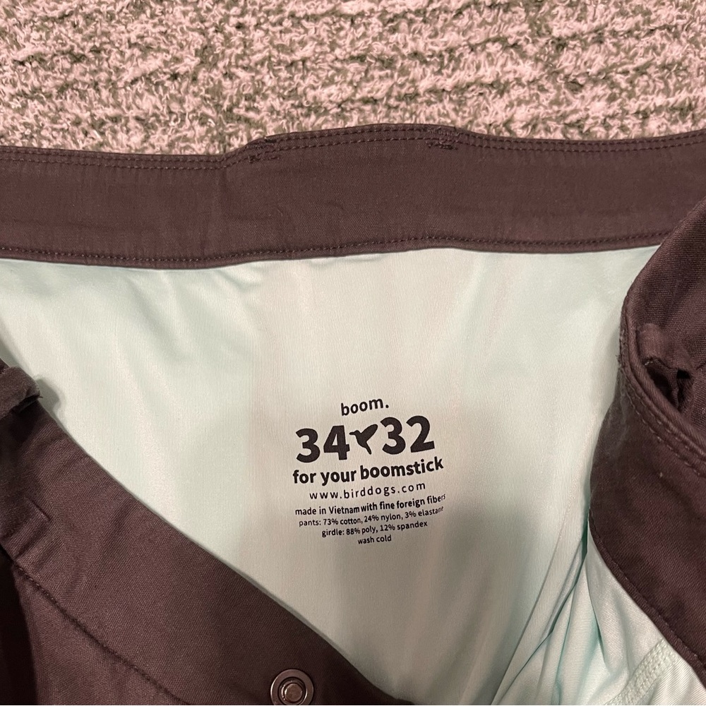 Birddogs formal pants with liner